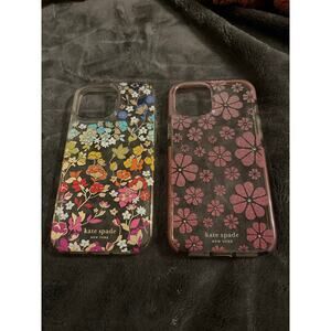 Kate Spade floral phone case bundle - 12 pro max